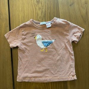 Zara shirt sleeve top